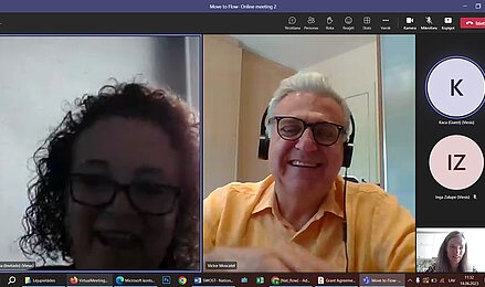  Natural Flow: Partneri se sastali na online sastanku